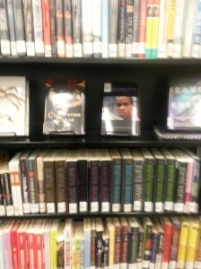 Bereft displayed in the MLK Library's Teenspace!